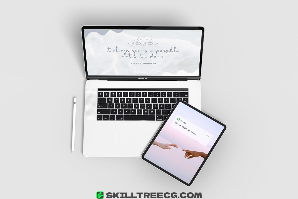 图片[4]-Macbook and iPad Pro Mockup（984563）-技能树